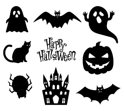 free halloween silhouette images|halloween silhouettes free printable.